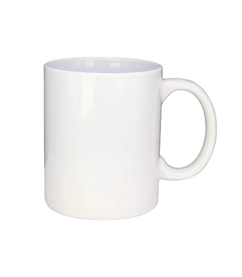 Caneca de Cerâmica 325 ml Premium Personalizável